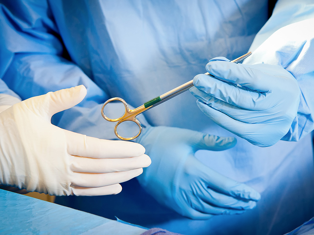 Surgical team preparing for a procedure related to severe accident injuries.